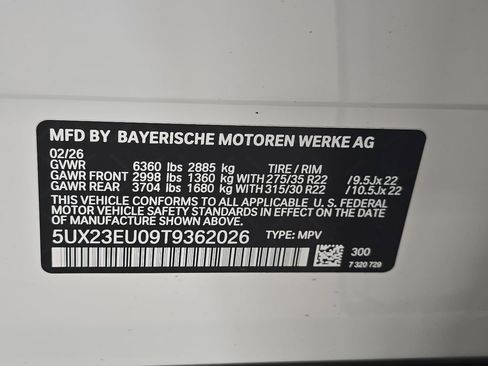 New 2026 BMW X5 xDrive40i w/ Climate Comfort Package AWD/4WD image 23
