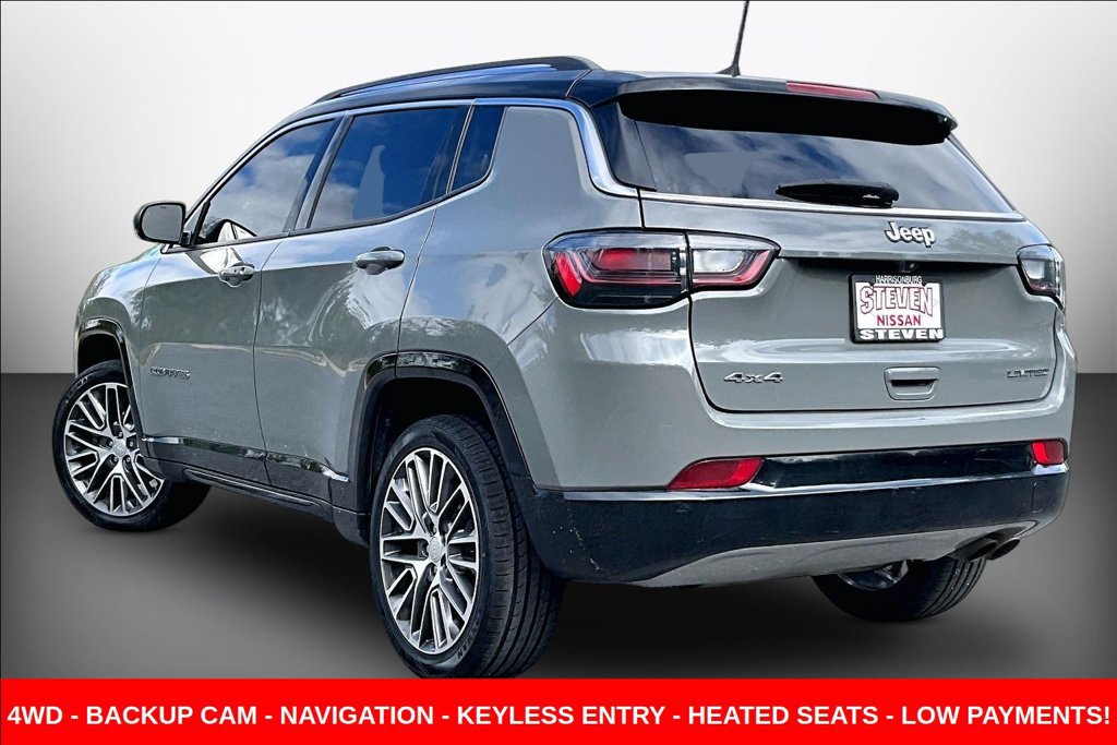 Used 2022 Jeep Compass Limited w/ Elite Group AWD/4WD image 4