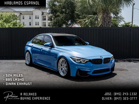 Used 2018 BMW M3 RWD image 1