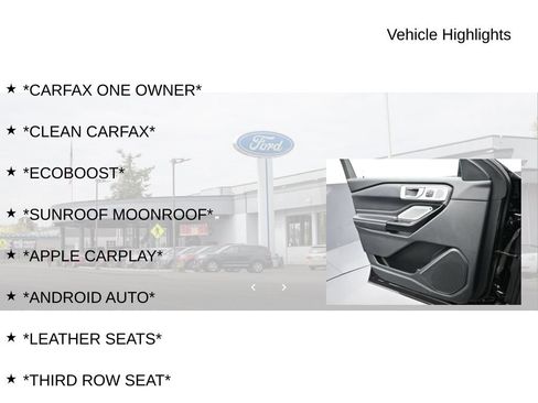 Used 2022 Ford Explorer ST w/ Equipment Group 401A AWD/4WD image 19