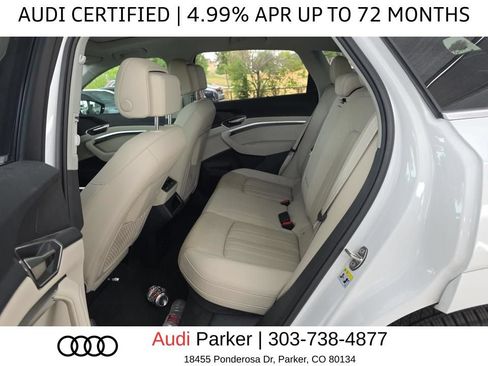 Used 2024 Audi Q8 e-tron Premium Plus w/ Premium Plus Package AWD/4WD image 12