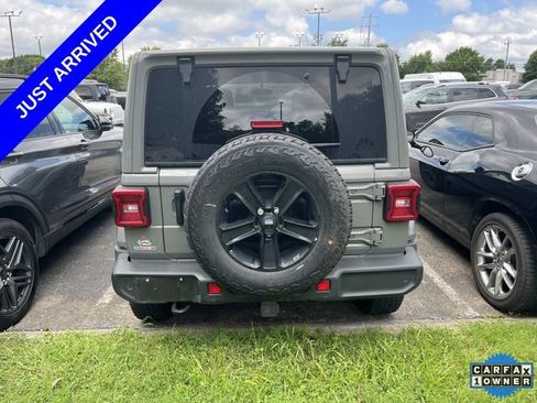 Used 2021 Jeep Wrangler Unlimited Sahara AWD/4WD image 4