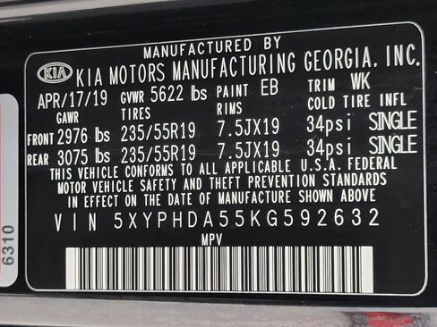 Used 2019 Kia Sorento EX image 31