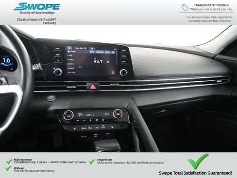 Used 2021 Hyundai Elantra SEL w/ Convenience + Premium Package FWD image 19