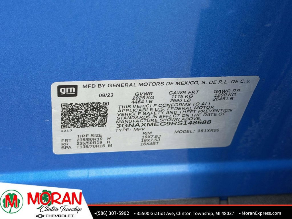 Used 2024 Chevrolet Equinox RS FWD image 18