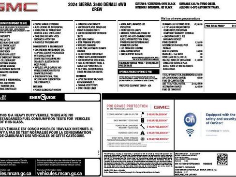 Used 2024 GMC Sierra 3500 Denali AWD/4WD image 3