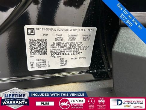 New 2026 Chevrolet Equinox RS image 19