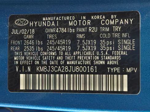 Used 2018 Hyundai Tucson Value AWD/4WD image 52