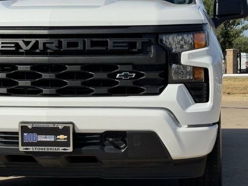 Used 2024 Chevrolet Silverado 1500 Custom w/ LPO, Dark Essentials Package RWD image 9