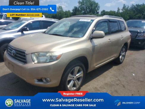 Used 2008 Toyota Highlander Sport AWD/4WD image 1