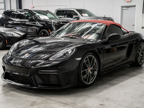 Used 2023 Porsche 718 Boxster Spyder RWD image 44