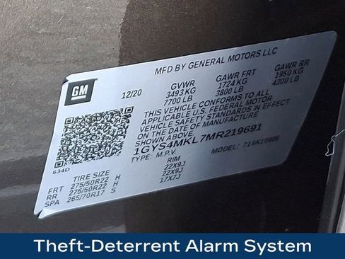 Used 2021 Cadillac Escalade ESV Premium Luxury Platinum w/ Heavy-Duty Trailer Package image 30