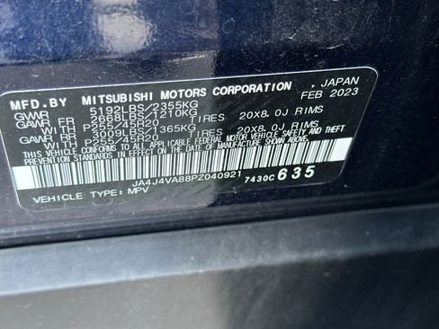 Used 2023 Mitsubishi Outlander SEL AWD/4WD image 26