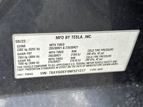 Used 2022 Tesla Model Y Performance image 38