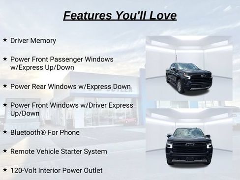 Used 2024 Chevrolet Silverado 1500 LTZ w/ LTZ Premium Package AWD/4WD image 35