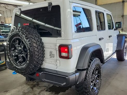 Used 2023 Jeep Wrangler Unlimited w/ Sun & Screen Package AWD/4WD image 3