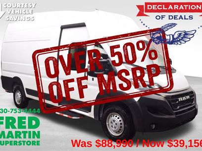 New 2024 RAM ProMaster 3500 w/ Delivery Van Package