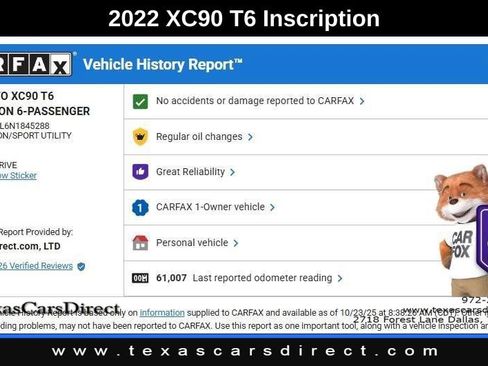 Used 2022 Volvo XC90 T6 Inscription w/ Advanced Package image 9