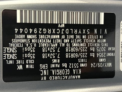 Used 2024 Kia Sorento S w/ Panoramic Sunroof Package AWD/4WD image 14