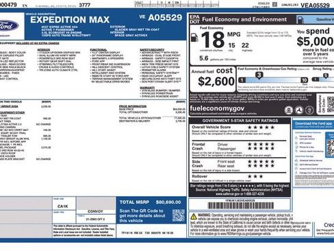 New 2027 Ford Expedition Max Active AWD/4WD image 40