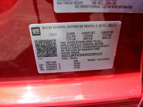 Certified 2025 Chevrolet Silverado 1500 LT Trail Boss w/ Convenience Package II AWD/4WD image 51