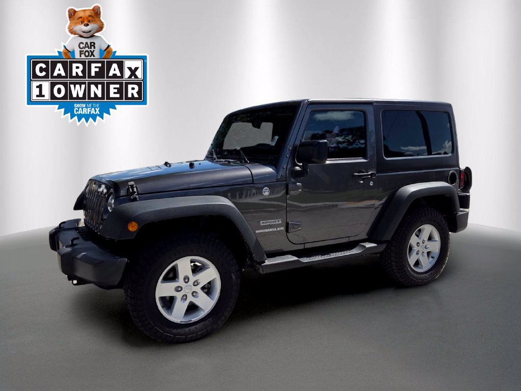 Used 2016 Jeep Wrangler Sport w/ Quick Order Package 24S AWD/4WD image 2