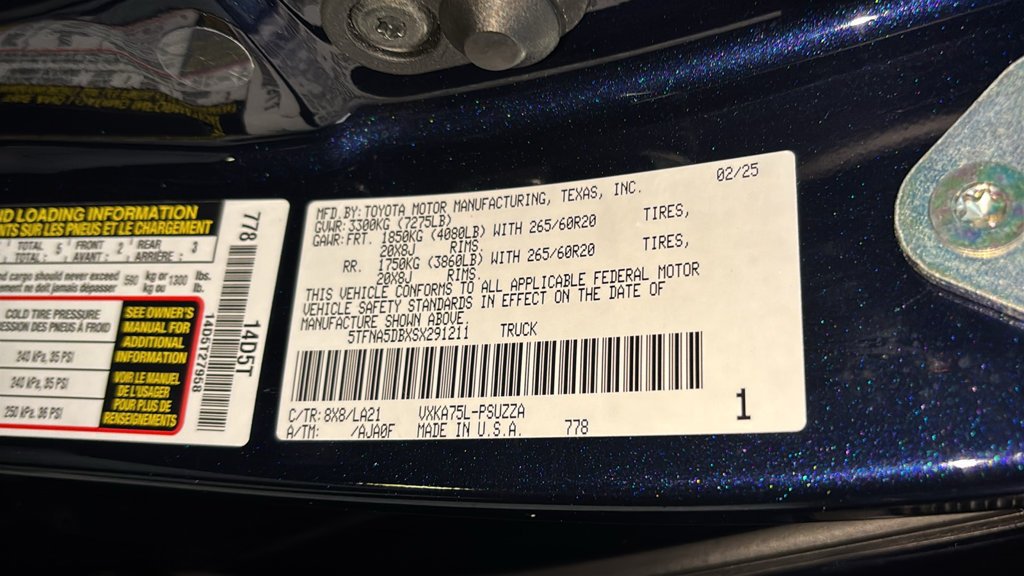 Used 2025 Toyota Tundra Platinum AWD/4WD image 34