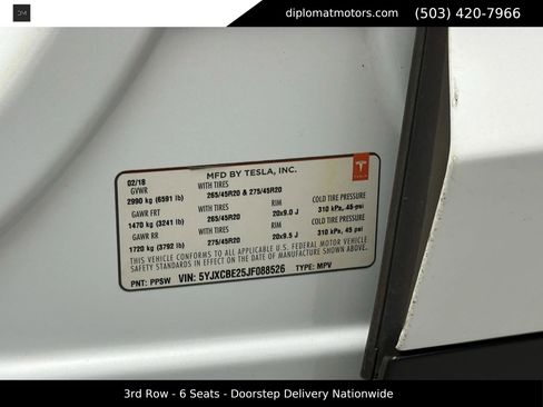 Used 2018 Tesla Model X 75D image 48