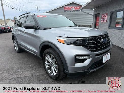 Used 2021 Ford Explorer XLT w/ Equipment Group 202A AWD/4WD image 1