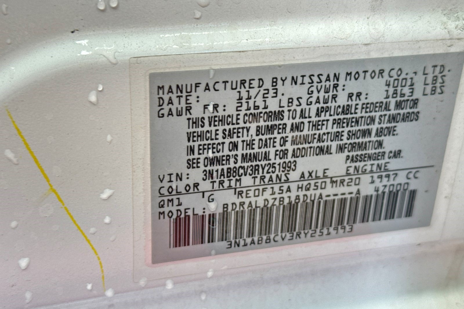 Used 2024 Nissan Sentra SV FWD image 26
