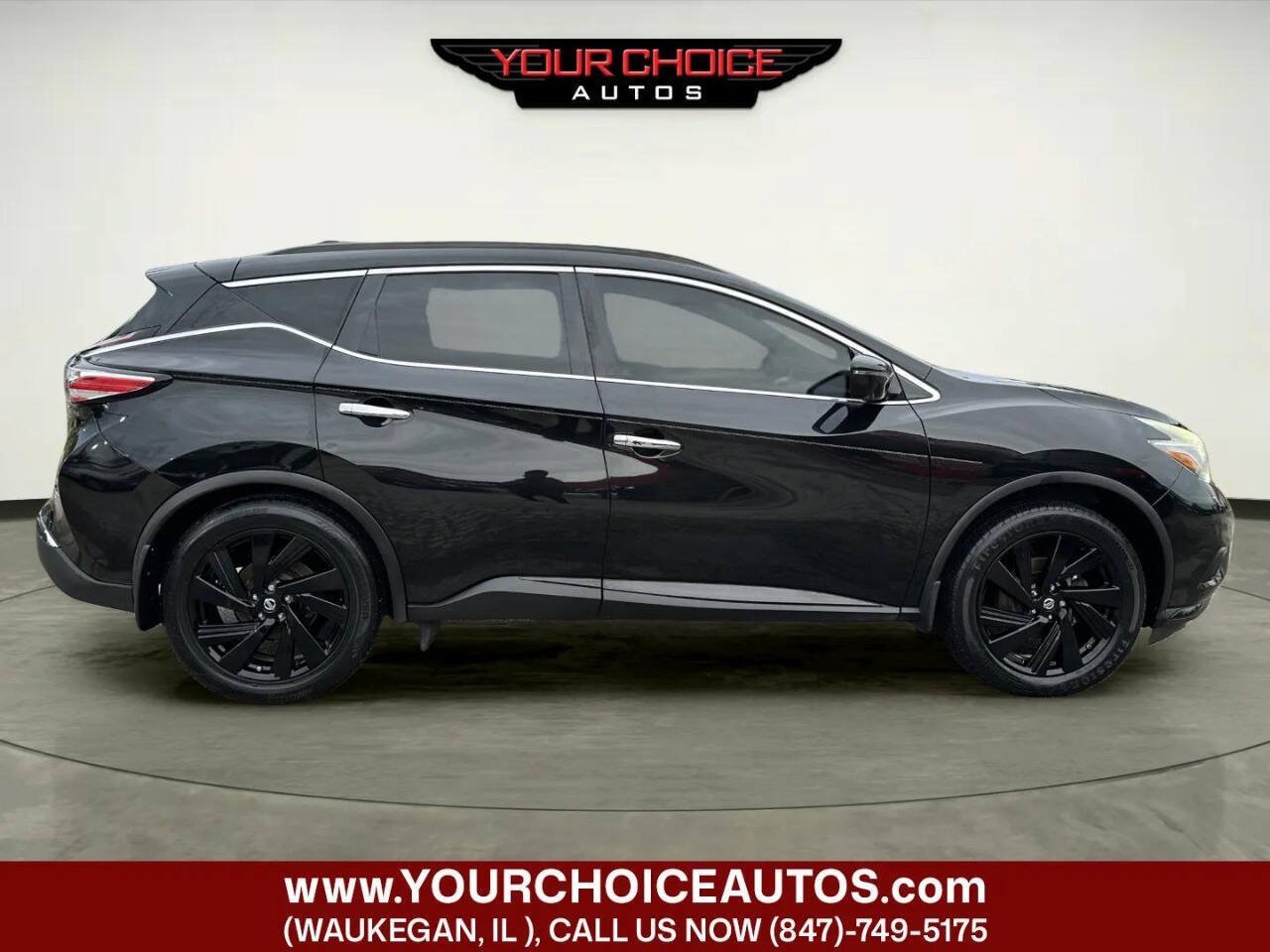 Used 2018 Nissan Murano SL w/ Midnight Edition Package AWD/4WD image 6