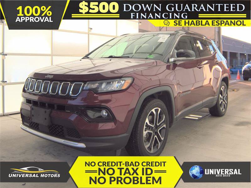 Used 2022 Jeep Compass Limited AWD/4WD image 1