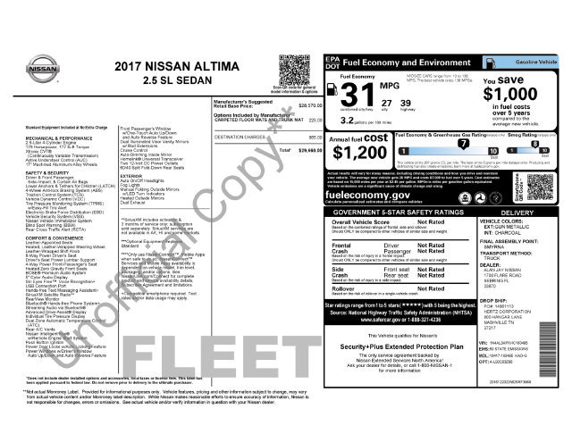 Used 2017 Nissan Altima 2.5 SL FWD image 31