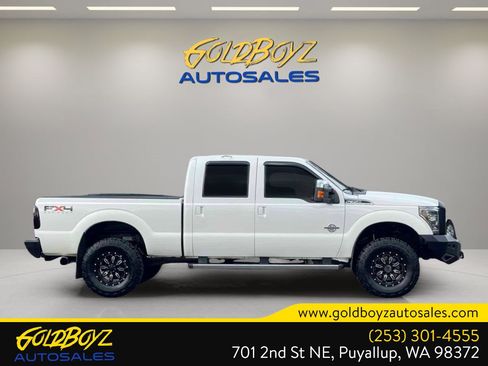 Used 2011 Ford F350 Lariat w/ Chrome Pkg AWD/4WD image 3