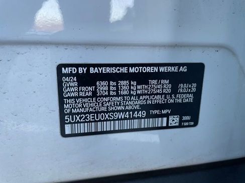 Used 2025 BMW X5 xDrive40i w/ Parking Assistance Package image 38