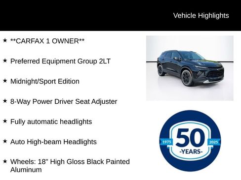 Used 2023 Chevrolet Blazer LT w/ Midnight/Sport Edition AWD/4WD image 7