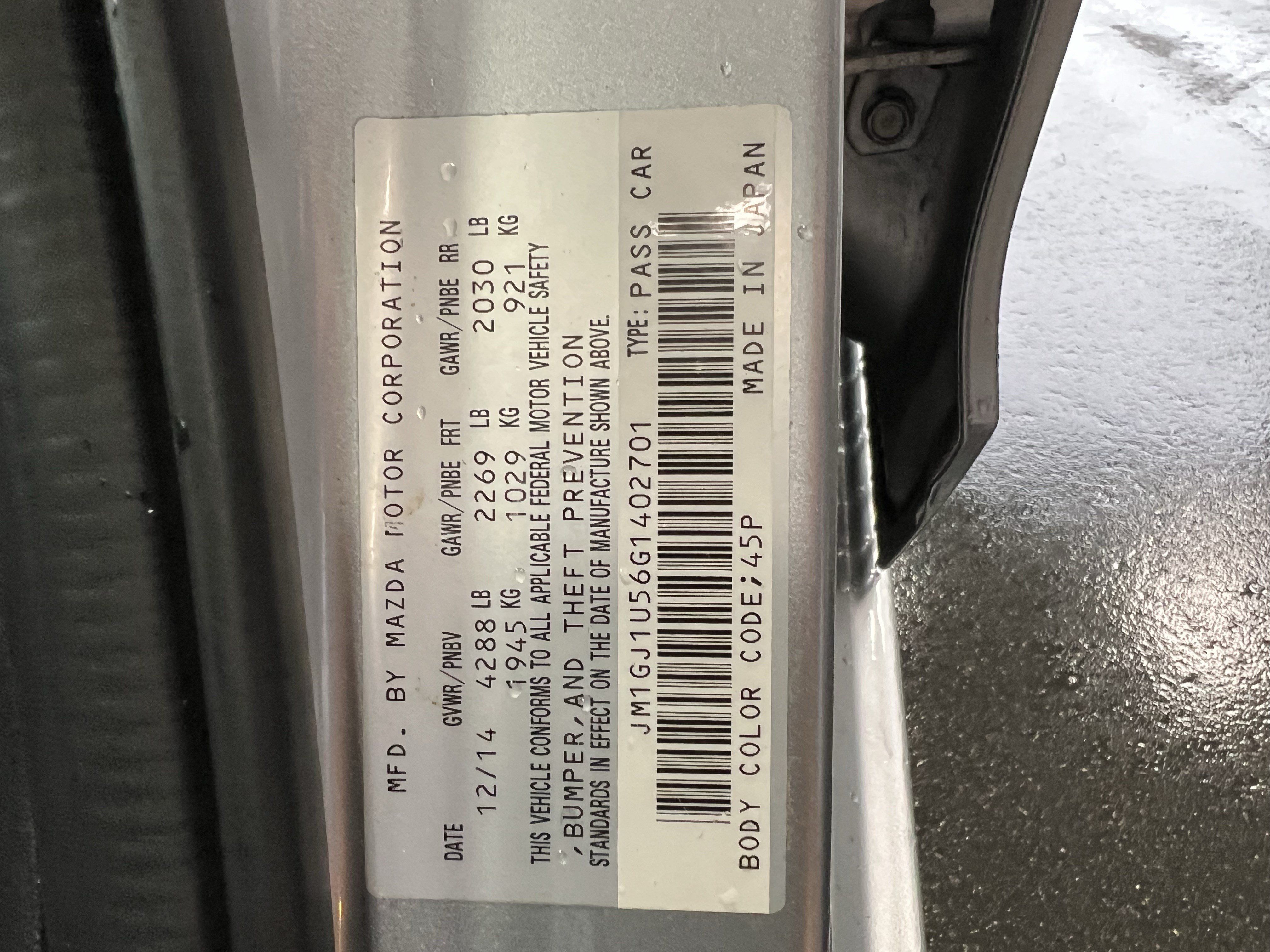 Used 2016 MAZDA MAZDA6 Sport FWD image 37