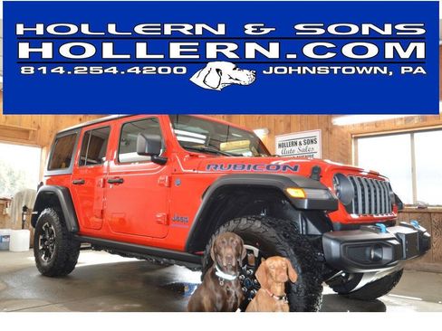 Used 2025 Jeep Wrangler Unlimited Rubicon 4xe w/ Safety Group AWD/4WD image 1
