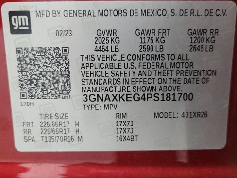 Used 2023 Chevrolet Equinox LT FWD image 33
