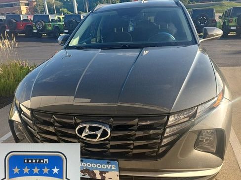 Used 2022 Hyundai Tucson Blue AWD/4WD image 1
