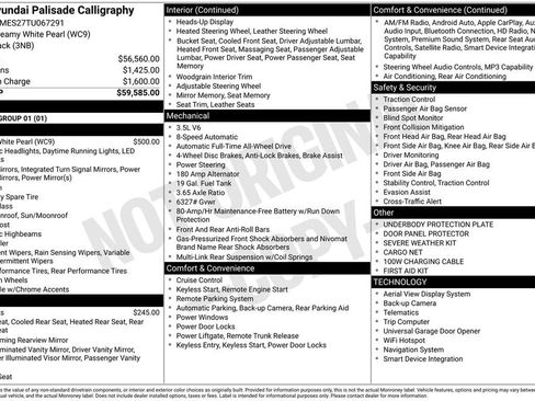 New 2026 Hyundai Palisade Calligraphy image 6