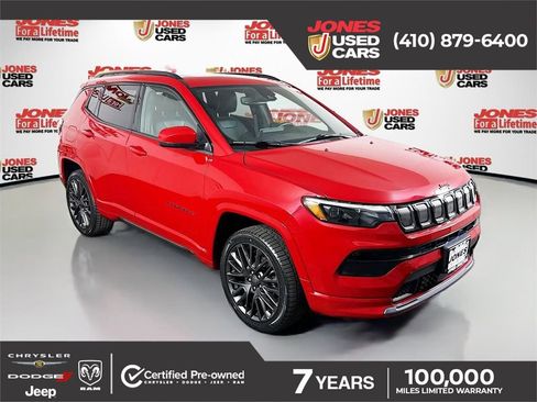 Used 2022 Jeep Compass Limited w/ (RED) Package AWD/4WD image 1