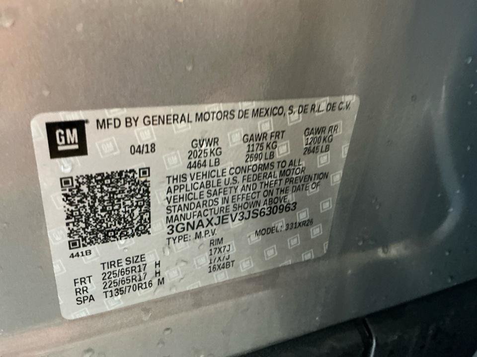 Used 2018 Chevrolet Equinox LT FWD image 38