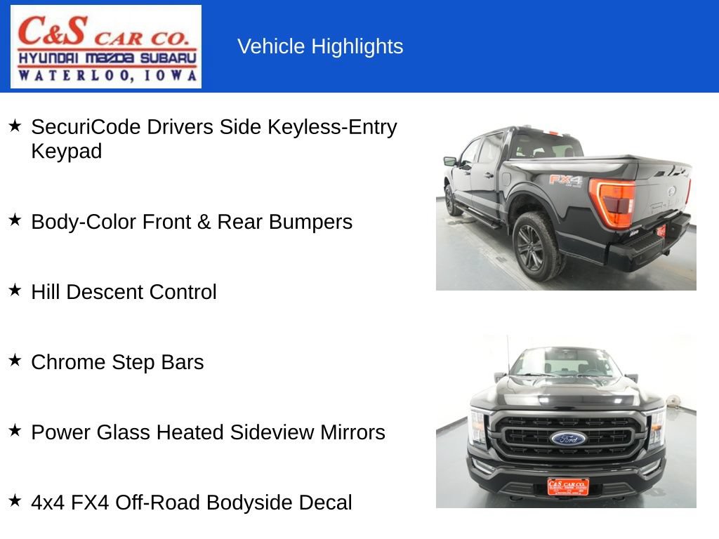 Used 2021 Ford F150 XLT w/ Equipment Group 302A High AWD/4WD image 19