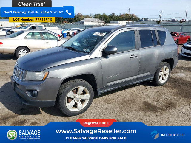 Used 2014 Jeep Compass Latitude w/ Sun/Sound Group AWD/4WD image 1