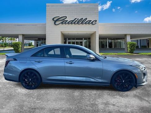 Certified 2022 Cadillac CT4 V w/ Navigation Package image 3