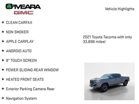 Used 2021 Toyota Tacoma TRD Sport AWD/4WD image 7