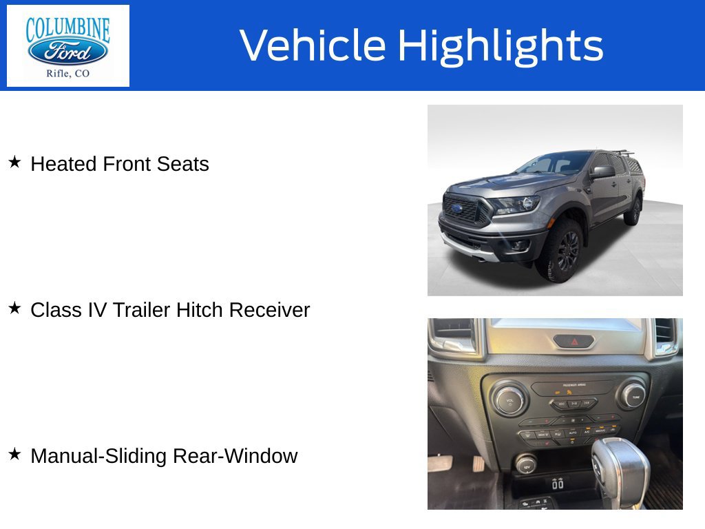 Used 2021 Ford Ranger XLT w/ Equipment Group 302A High AWD/4WD image 16