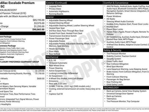 Used 2020 Cadillac Escalade Premium Luxury image 32