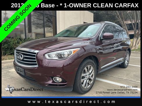 Used 2013 INFINITI JX35 FWD w/ Premium Pkg image 1